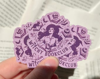 Witchy Bookclub Sticker