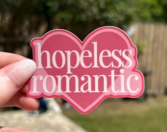 Hopeless Romantic Sticker