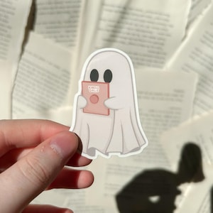 Kindle Girlie Ghost Sticker