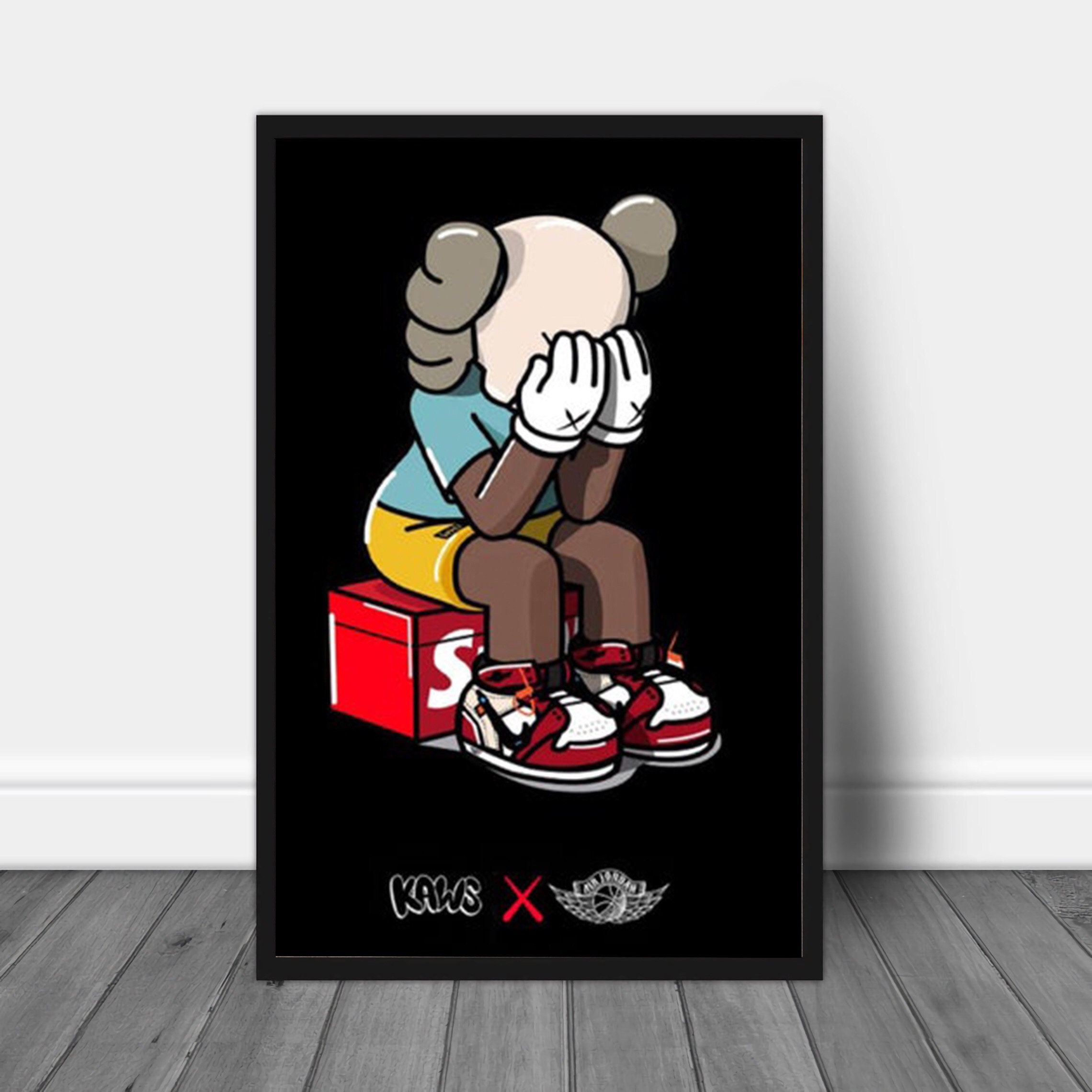 retro kaws