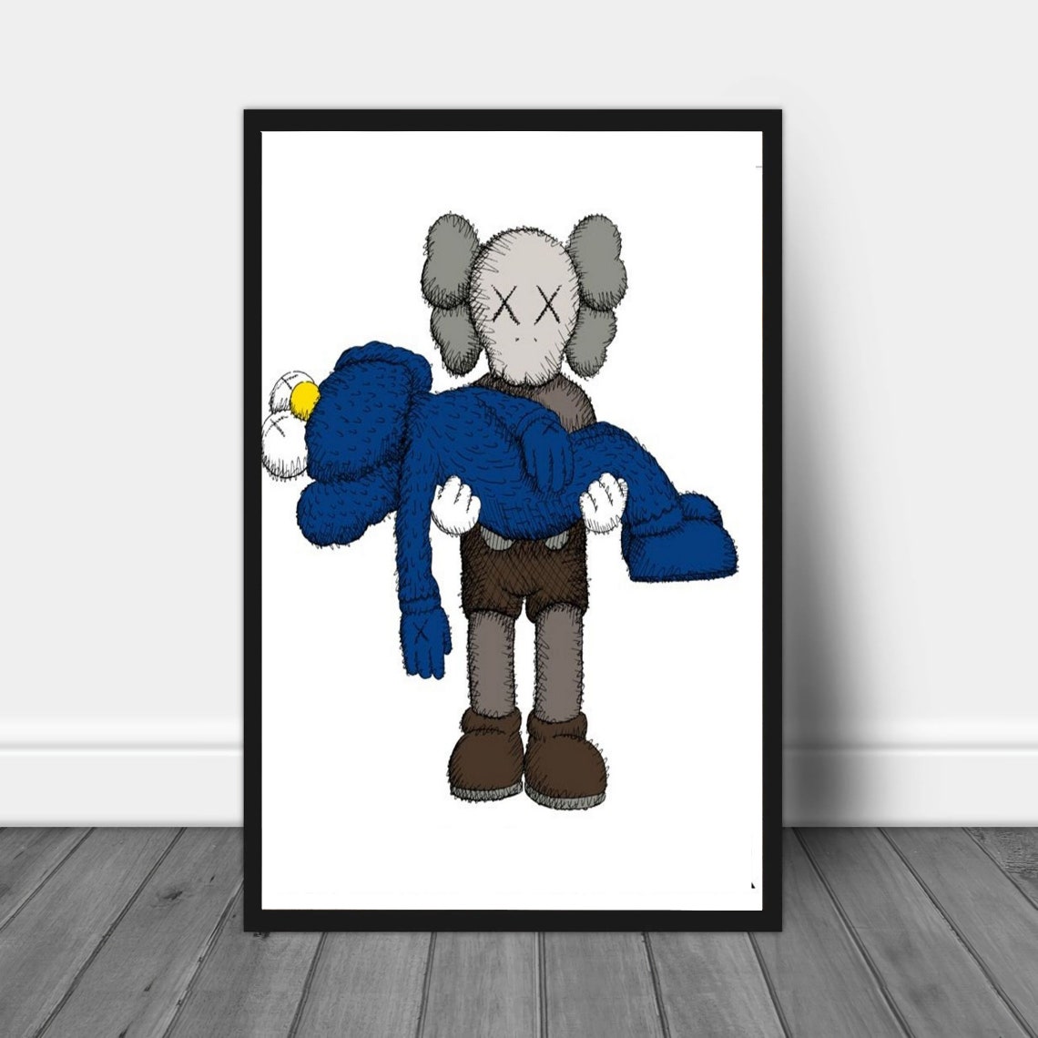 Bestseller Kaws Carrying Kaws Summer Poster Kaws Print Kaws Etsy