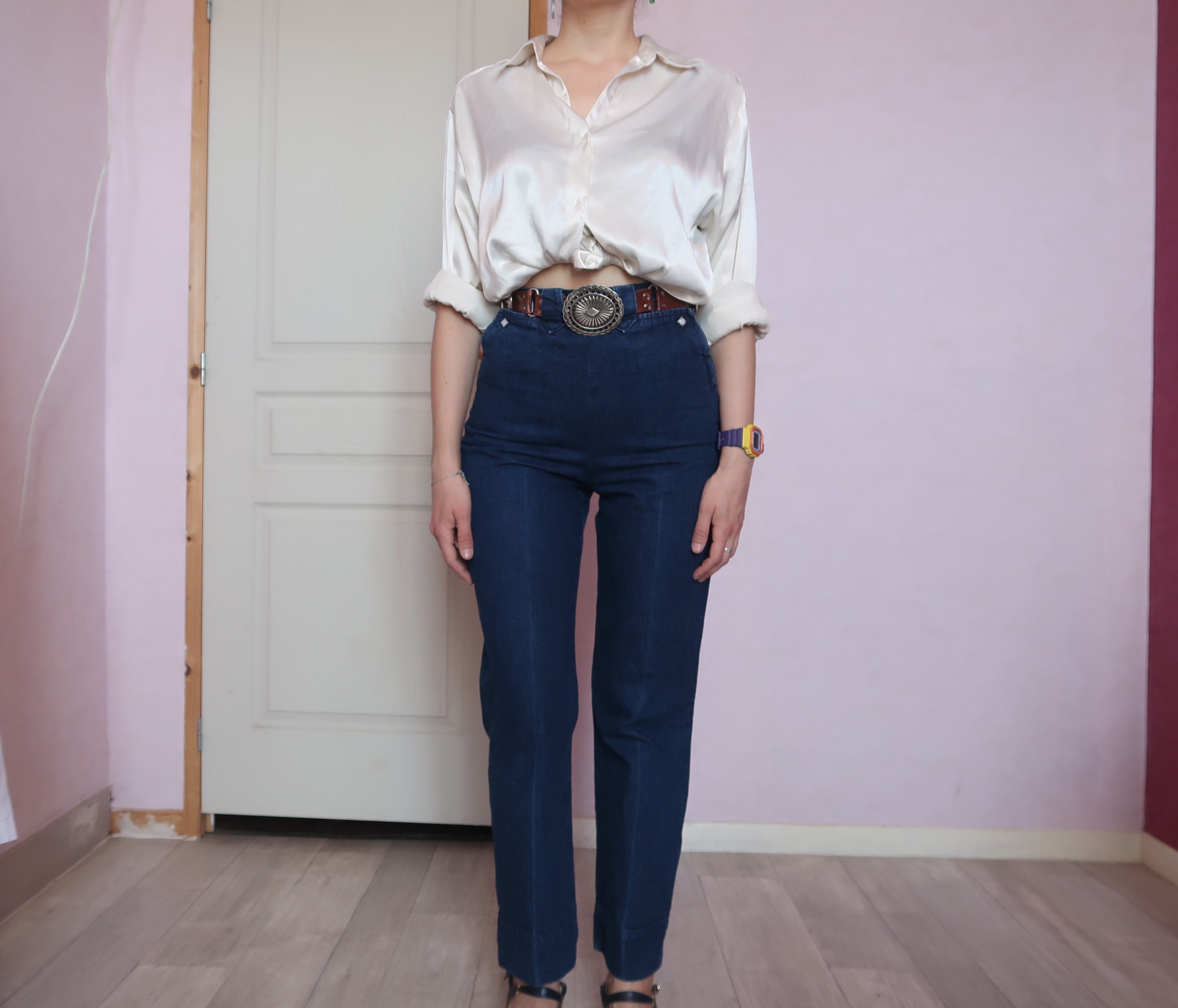 levi's side zip jeans