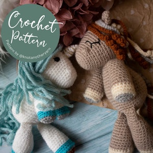 Macy & Lucy Pattern (Horse and Unicorn)