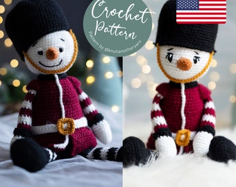 Henry the Guard, amigurumi crochet pattern, Christmas Handmade Gift Ideas, Christmas