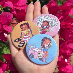 Betty Boop Mexicana - 2.25 in ‘’ Buttons