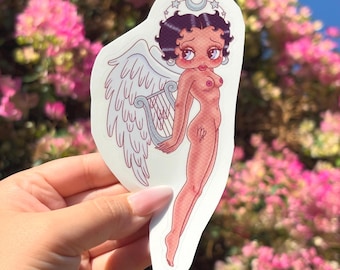 Virgo Betty Boop 5.5 in‘’ Vinyl Sticker
