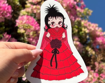 Lydia Deetz Betty Boop 5.5 in‘’ Vinyl Sticker