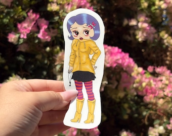 Coraline Betty Boop 5.5 in‘’ Vinyl Sticker