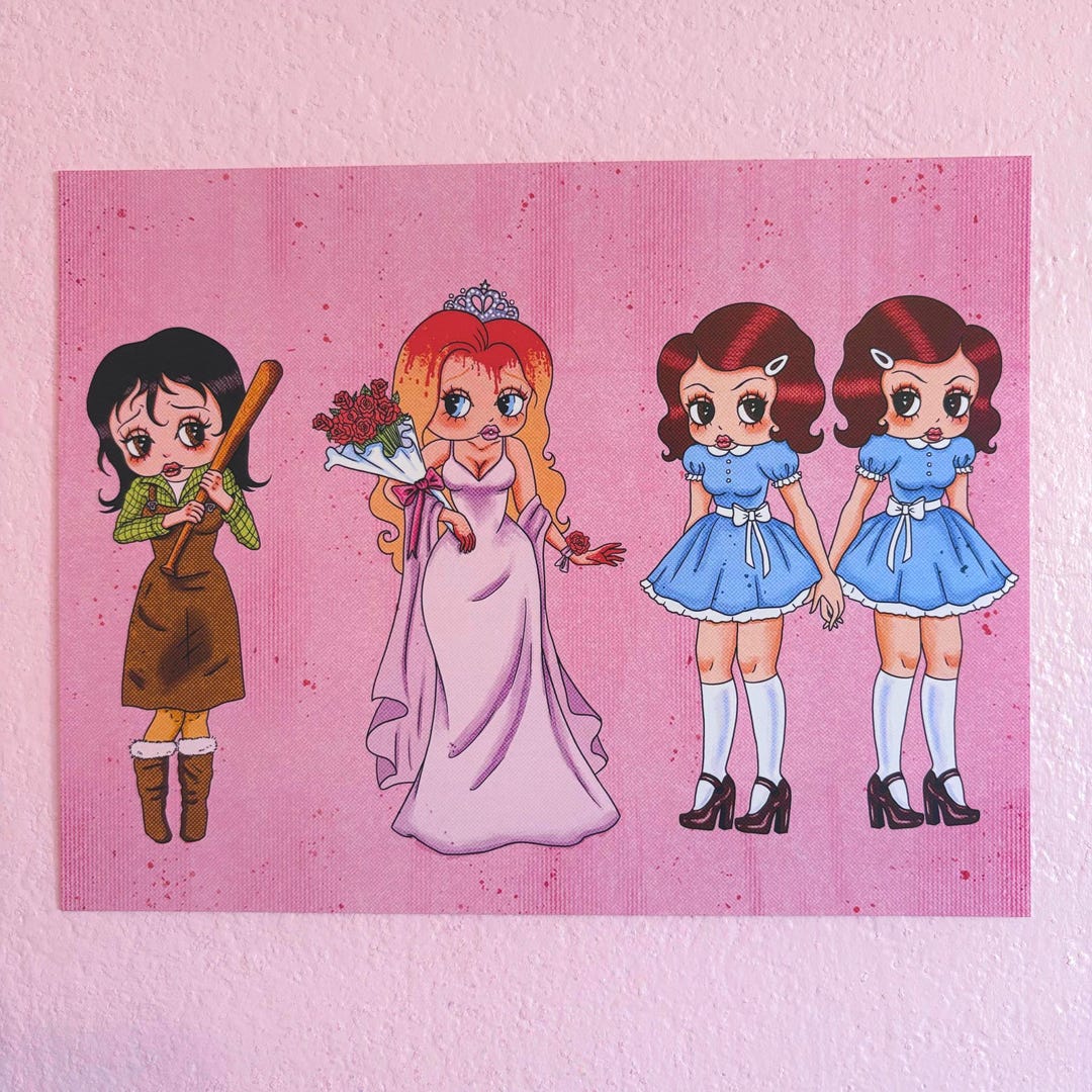 Betty Boop - the Shining, Carrie, Stephen King - Etsy