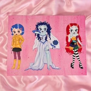 Betty Boop - Nightmare Before Christmas, Corpse Bride, Coraline zdjęcie 1