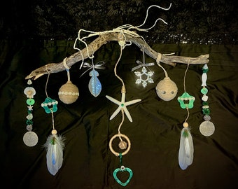 Rustic Beach Christmas Hanger: Handmade Australian Christmas Decoration