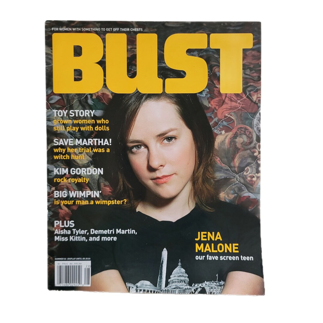 Vintage Bust Magazine Jena Malone Cover Summer 2004 Etsy