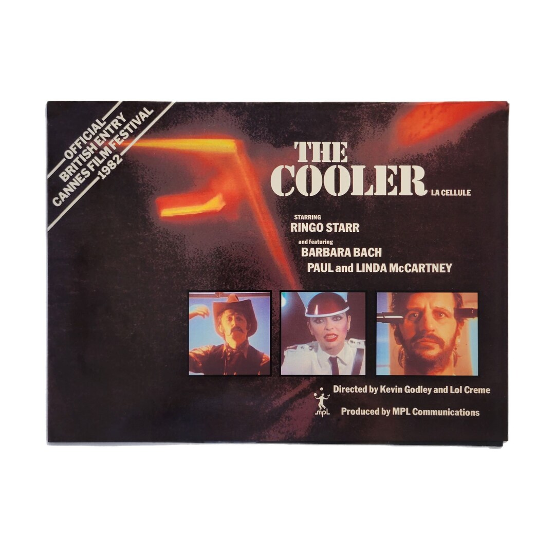 The Cooler Press Pamphlet Movie Promo 1982 Ringo Starr Paul Mccartney