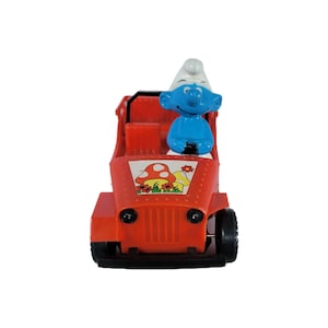 Smurf Fun Buggy Vintage Toy Battery Operated Sold As-Is 1982