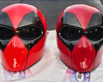 Nuevo estilo casco de motocicleta Deadpool (aprobado por DOT y ECE)