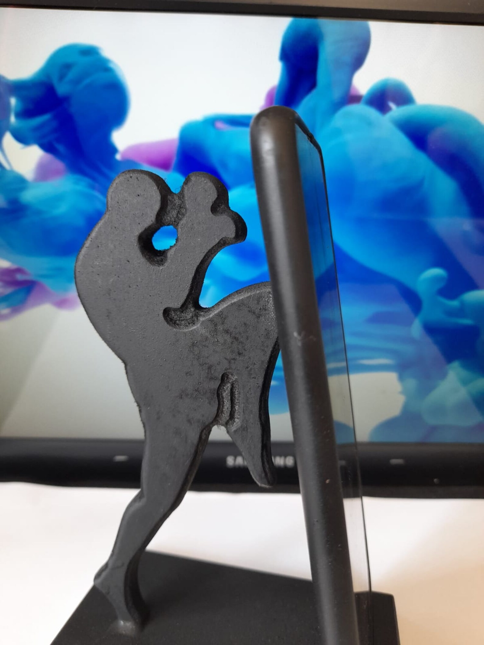 Phone holder This cnc files DXF dxf files for cnc laser Etsy