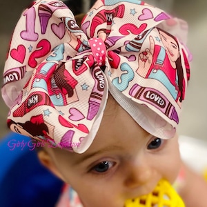 Sticky Baby Bows Etsy