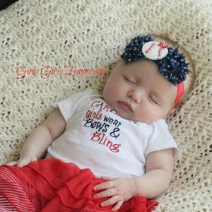 READY TO SHIP St. Louis Cardinals Headband, Cardinals Baby Bow, Cardinals Baby Headband, Cardinals Soft Headband, Cardinals Baseball Bow
