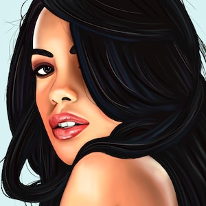 Aaliyah Portrait 8x10