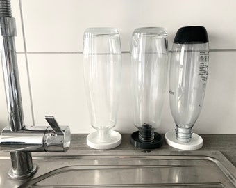 2 x Sodastream drinking bottle holder I draining function | Customizable | Dishwasher-safe version