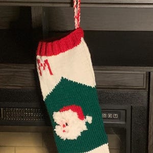 Personalized heirloom stockings inspired by Grandma's tradition