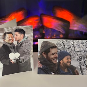 Supernatural Themed Holiday Card Individual