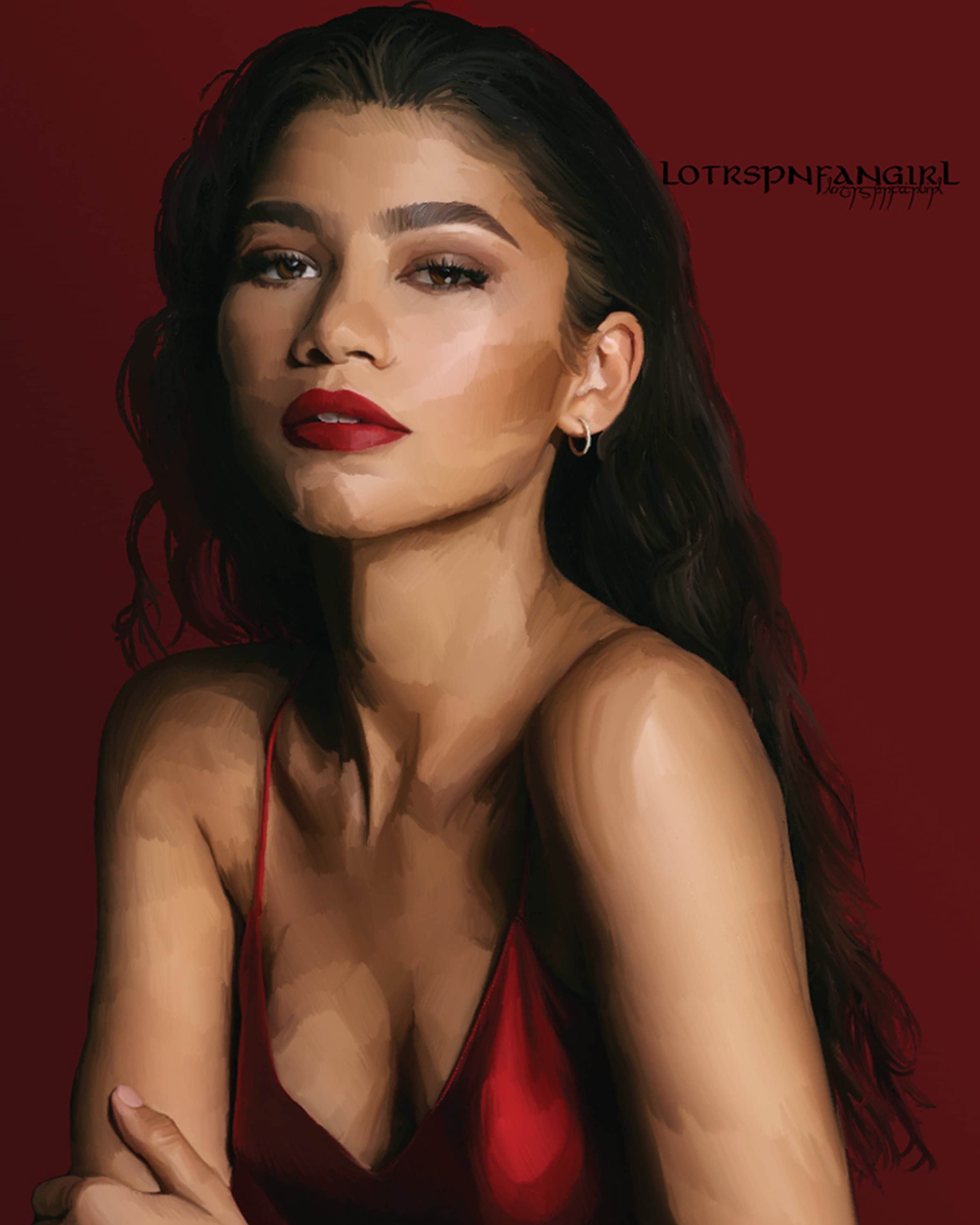 Zendaya Portrait