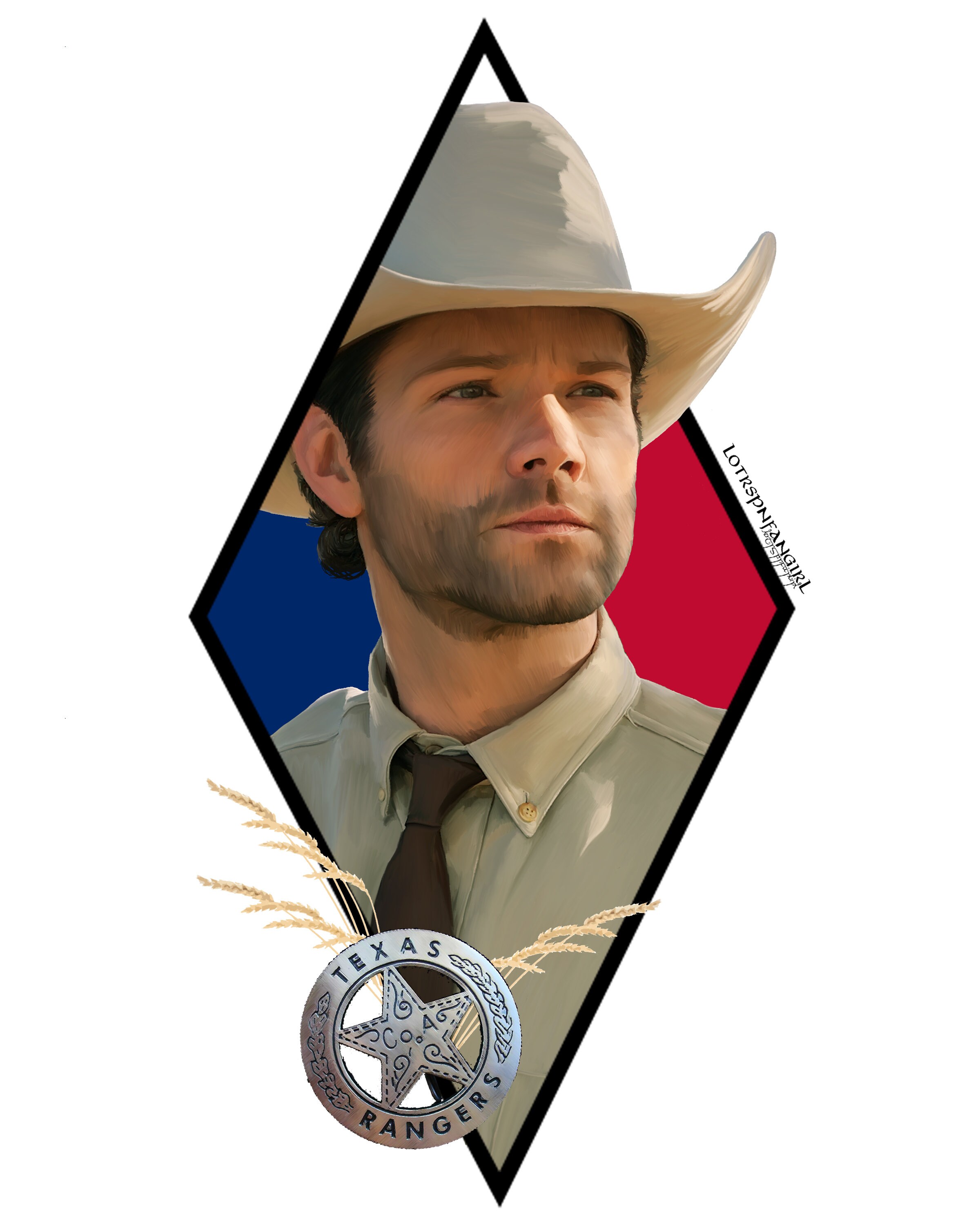 Cordell Walker STICKER PRINT