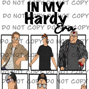 In my HARDY ERA inspired drawing