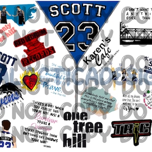 One Tree Hill sublimation tumbler image JPEG