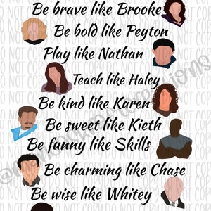 ONE TREE HILL inspired sublimation shirt digital file #5 &quot;___ like&quot;