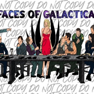 Battlestar Galactica inspired digital download