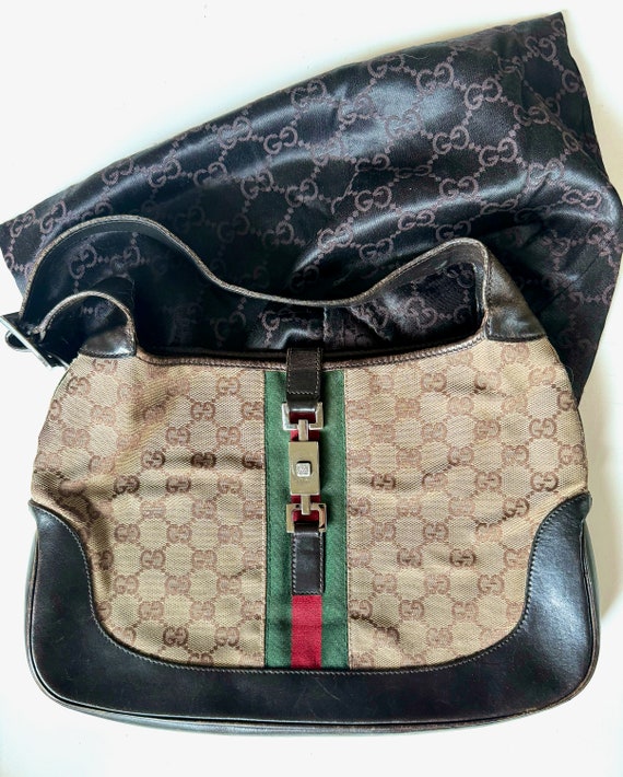 Authentic Vintage Gucci "Jackie O" Hobo Bag - image 1