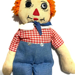 vintage raggedy andy doll