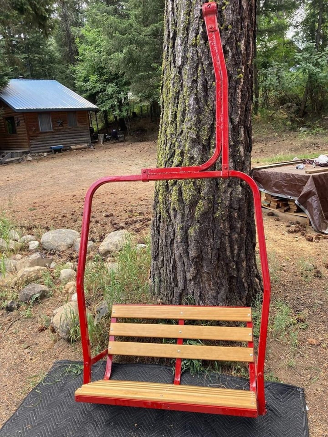 Vintage Borvig 2 Seater Ski Lift Chair Restored Etsy