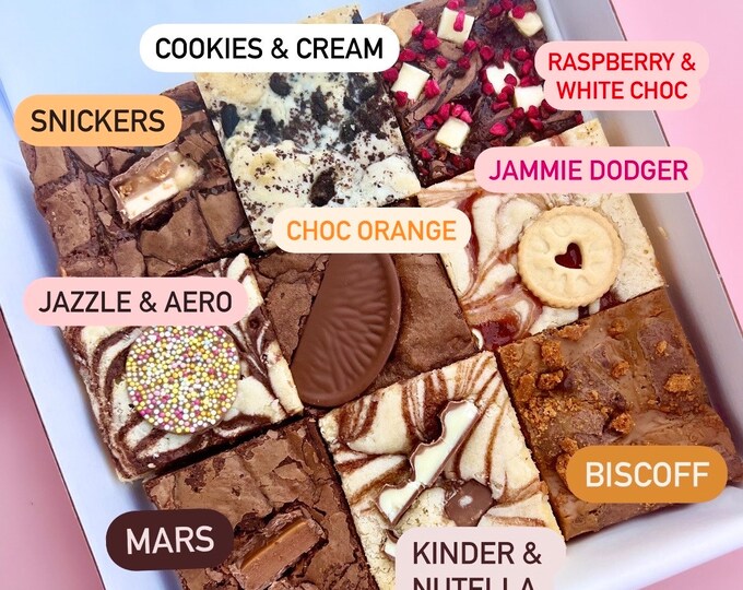 Postal Brownies & Blondies Mixed Box NEXT Estimated ARRIVAL Tuesday