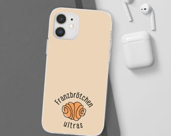 Franzbrötchen Ultras phone case | Funny smartphone case with cinnamon rolls | Gift for Hamburg fans & foodies | German phone case