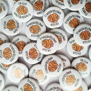 Franzbrötchen Ultras badge, pin