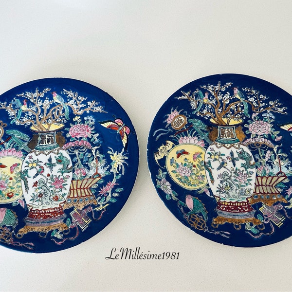 Chinoiserie Plates Etsy