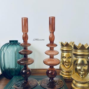 Set of 2 Anthropologie Delaney Candle Holder bild 1