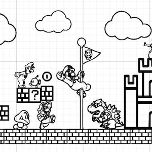 Mario Bros Wrap