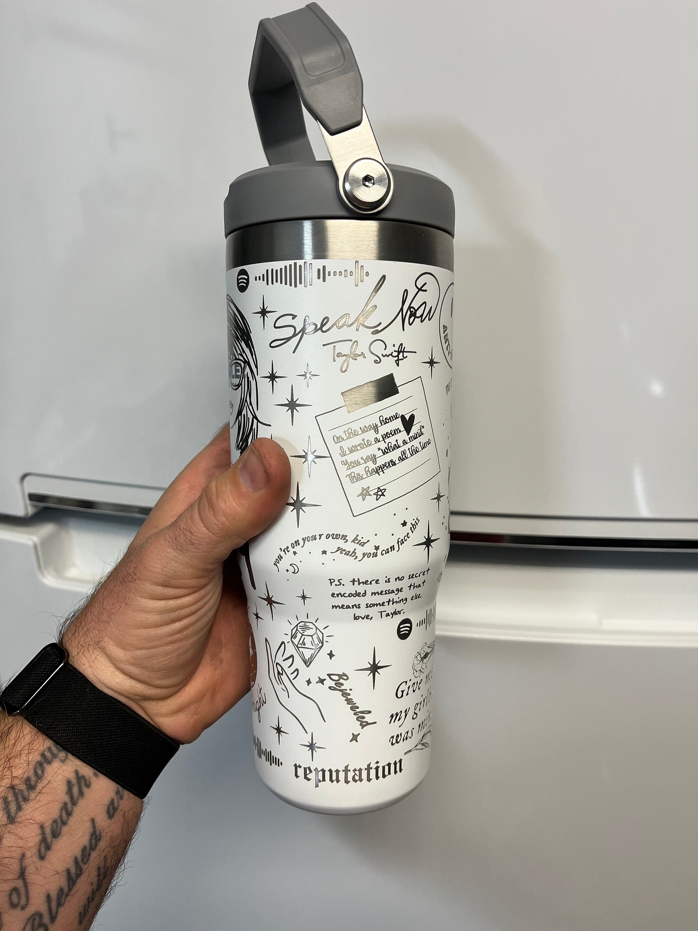 Design your own Yeti Wrap with handle – MJ Leather Designs