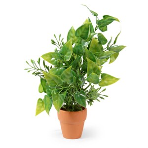 10 Pc Mini Fake Plants, Artificial Plant for Home Decor, Aquarium, Kitchen, DIY Office, FREE DELIVERY, Aquarium Essential Small Fake Plant bild 5
