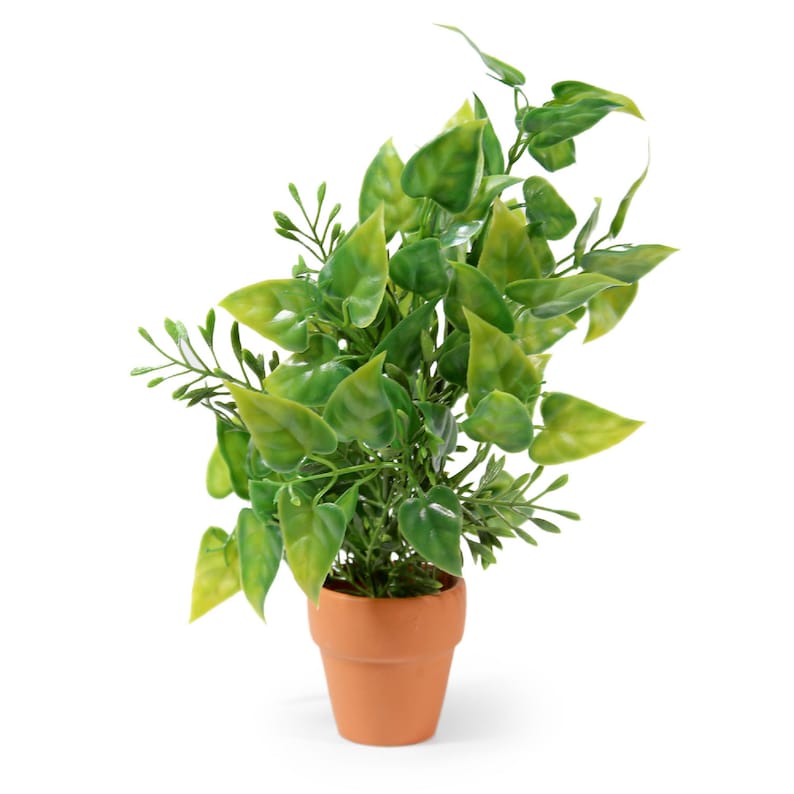 10 Pc Mini Fake Plants, Artificial Plant for Home Decor, Aquarium, Kitchen, DIY Office, FREE DELIVERY, Aquarium Essential Small Fake Plant bild 5