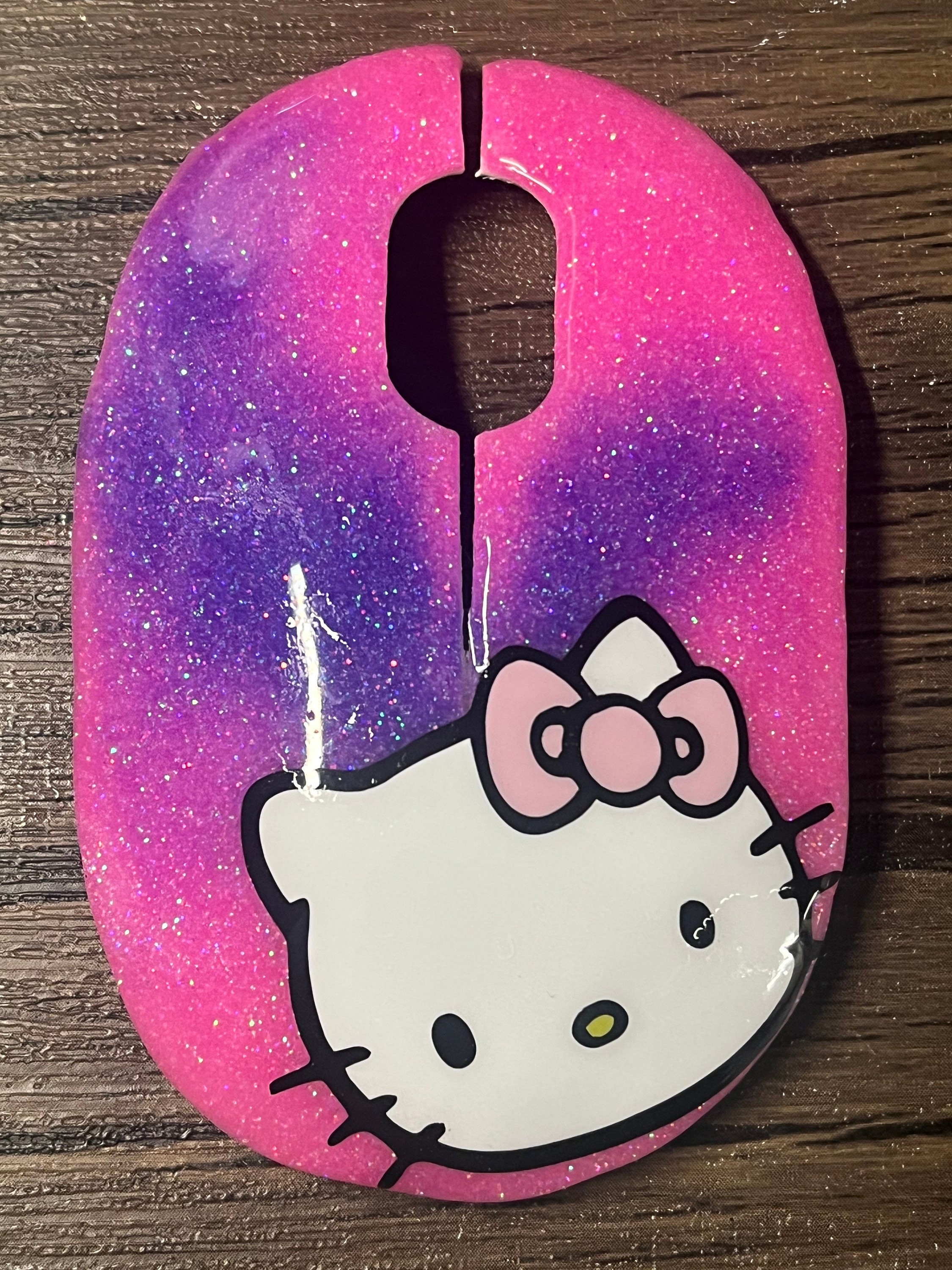HELLO KITTY **color Changing *epoxy Wireless Mouse - Etsy