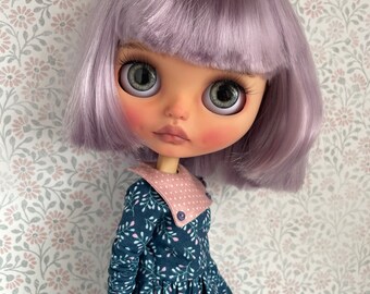 Blythe doll custom. Custom doll. Art doll. Gift for her. Patricia