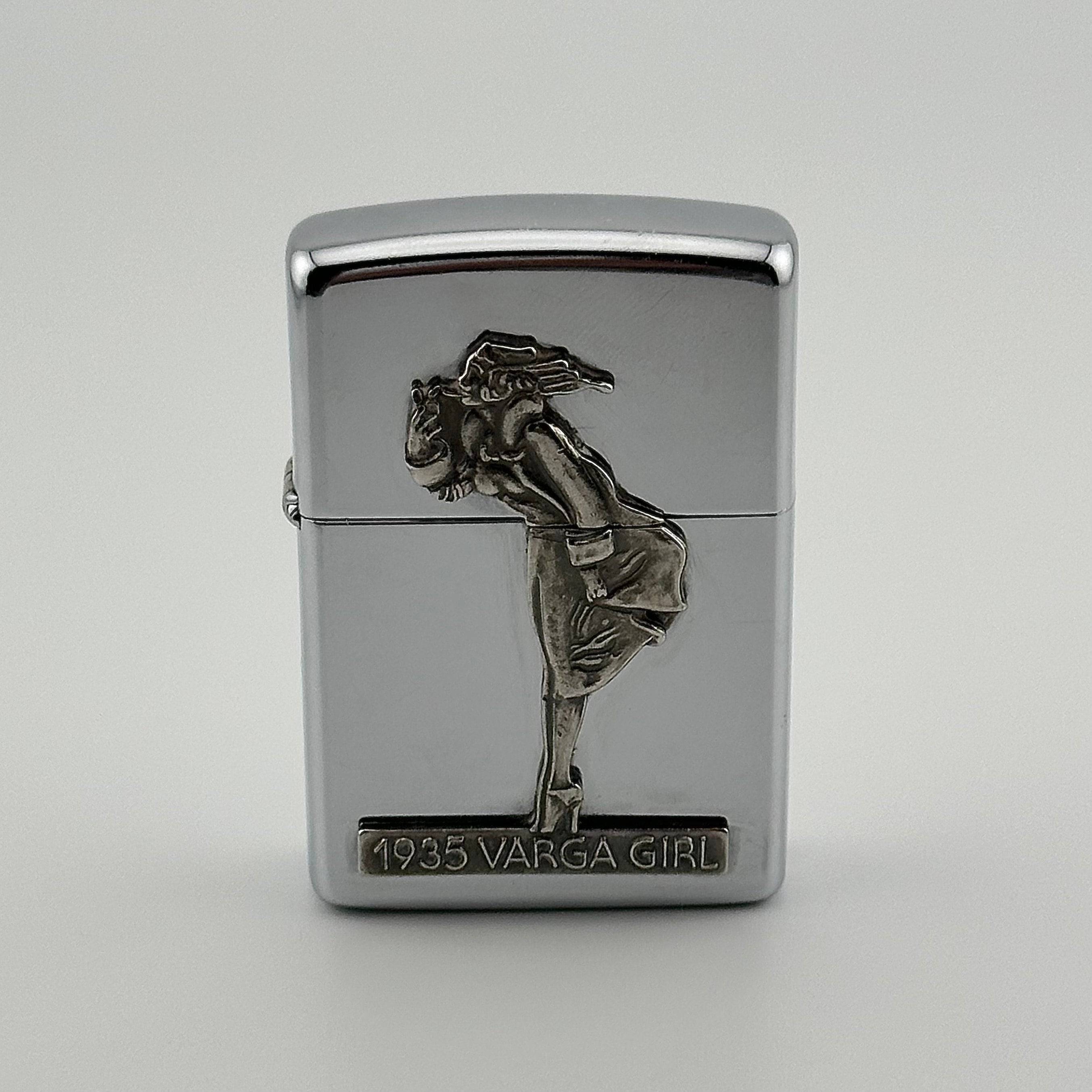 Vintage Lighter, Zippo, 1935 Varga Girl, Made in USA. - Etsy Vintage Lighter, Zippo, 1935 Varga Girl, Made in USA. - Etsy