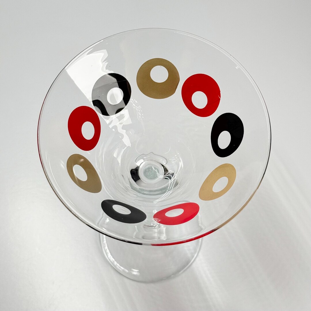 Olive Martini Glasses