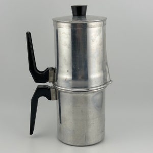 Vintage Coffee Maker, Neapolitan Universal Coffee Pot, Made in Italy & New in Box.