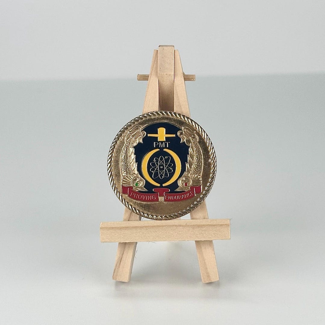 Vintage Navy Challenge Coin That Reads Team Submarine Navel Sea Systems ...